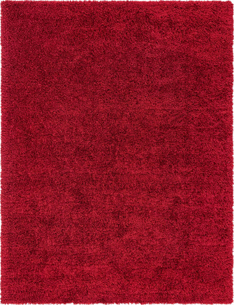 Merlot 10' x 13' 1 Infinity Shag Rectangle Area Rug Thick Soft Touch Fluffy & Plush Shaggy Pile 100% Polypropylene With Jute Backing Solid Color Minimalist Carpet for Sale at Rug Engine