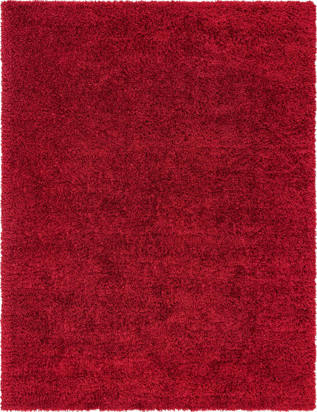 Merlot 10' x 13' 1 Infinity Shag Rectangle Area Rug Thick Soft Touch Fluffy & Plush Shaggy Pile 100% Polypropylene With Jute Backing Solid Color Minimalist Carpet for Sale at Rug Engine