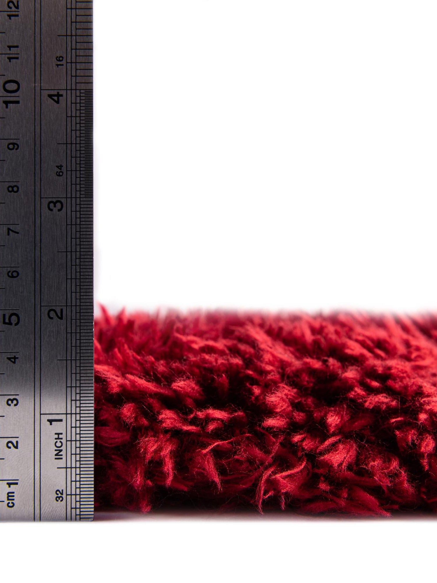 Merlot 8' x 11' Infinity Shag Rectangle Area Rug Thick Soft Touch Fluffy & Plush Shaggy Pile 100% Polypropylene With Jute Backing Solid Color Minimalist Carpet for Sale at Rug Engine