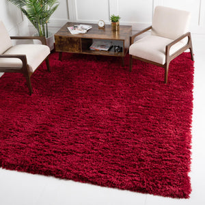 Merlot 8' x 8' Infinity Shag Square Area Rug Thick Soft Touch Fluffy & Plush Shaggy Pile 100% Polypropylene With Jute Backing Solid Color Minimalist Carpet for Sale at Rug Engine