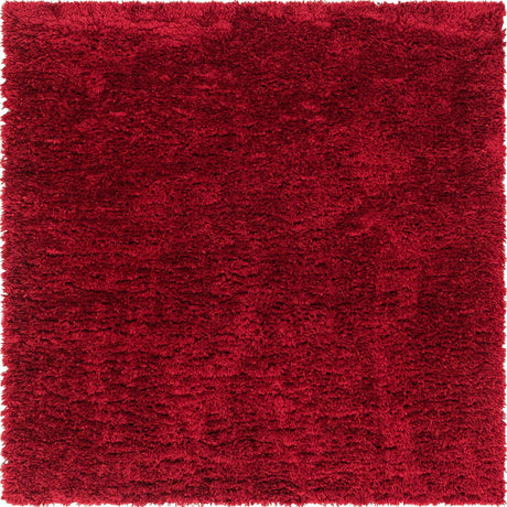 Merlot 8' x 8' Infinity Shag Square Area Rug Thick Soft Touch Fluffy & Plush Shaggy Pile 100% Polypropylene With Jute Backing Solid Color Minimalist Carpet for Sale at Rug Engine