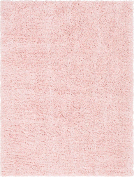 Pink Lace 9' x 12' Infinity Shag Rectangle Area Rug Thick Soft Touch Fluffy & Plush Shaggy Pile 100% Polypropylene With Jute Backing Solid Color Minimalist Carpet for Sale at Rug Engine