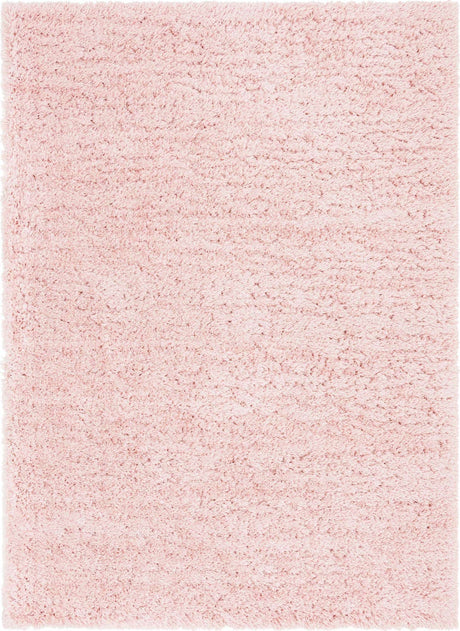 Pink Lace 8' x 11' Infinity Shag Rectangle Area Rug Thick Soft Touch Fluffy & Plush Shaggy Pile 100% Polypropylene With Jute Backing Solid Color Minimalist Carpet for Sale at Rug Engine