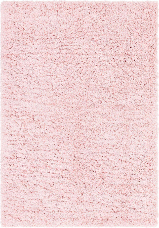 Pink Lace 7' 1 x 10' Infinity Shag Rectangle Area Rug Thick Soft Touch Fluffy & Plush Shaggy Pile 100% Polypropylene With Jute Backing Solid Color Minimalist Carpet for Sale at Rug Engine