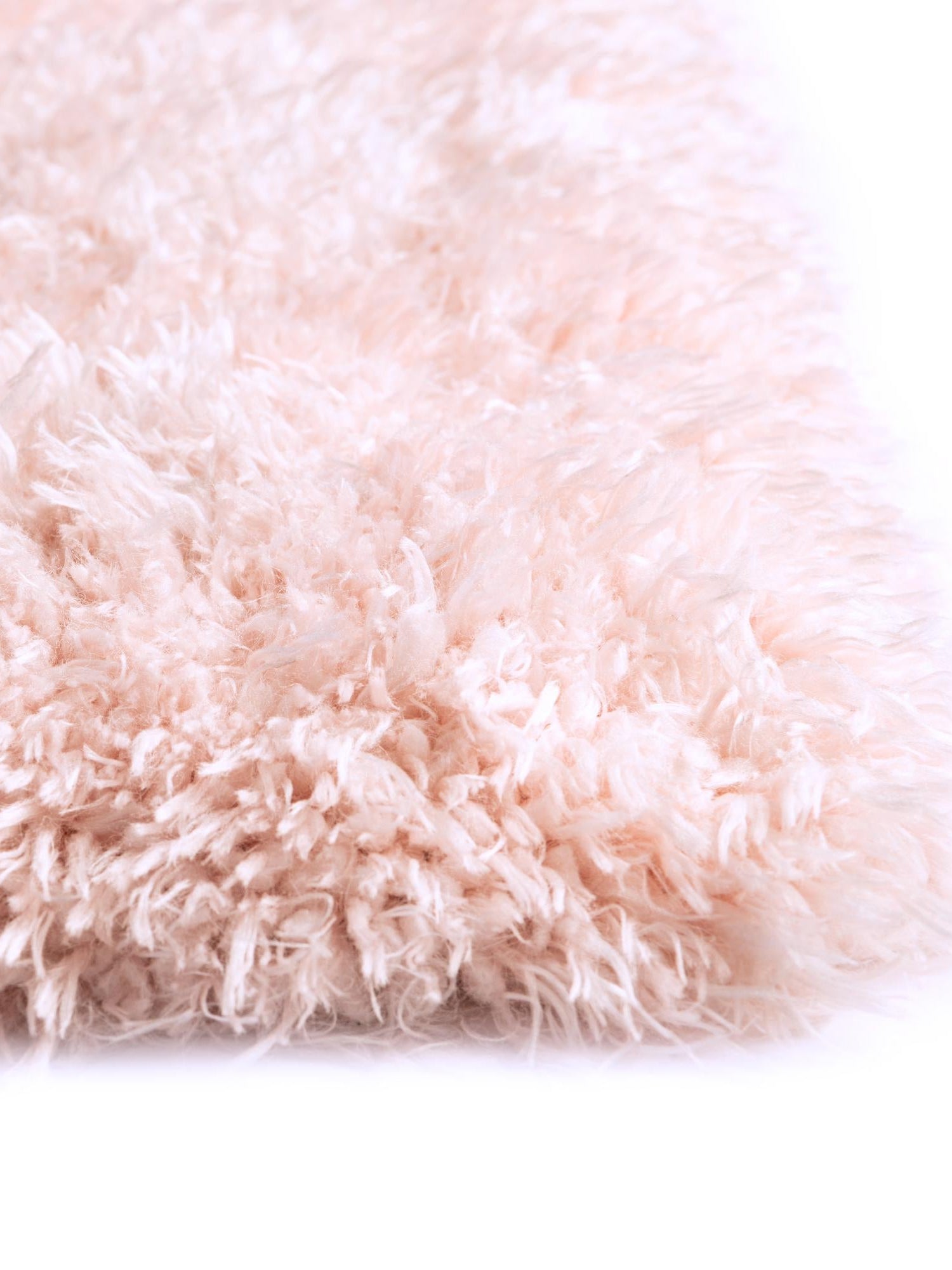 Pink Lace 8' x 10' Infinity Shag Rectangle Area Rug Thick Soft Touch Fluffy & Plush Shaggy Pile 100% Polypropylene With Jute Backing Solid Color Minimalist Carpet for Sale at Rug Engine