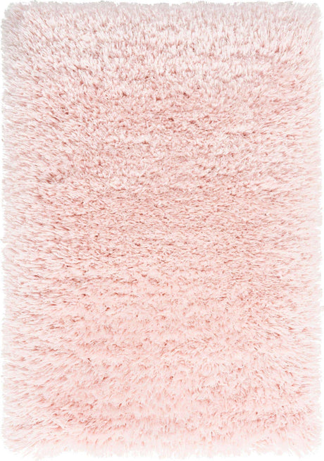 Pink Lace 2' x 3' Infinity Shag Rectangle Area Rug Thick Soft Touch Fluffy & Plush Shaggy Pile 100% Polypropylene With Jute Backing Solid Color Minimalist Carpet for Sale at Rug Engine