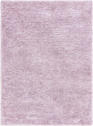 Lavender 8' x 11' Infinity Shag Rectangle Area Rug Thick Soft Touch Fluffy & Plush Shaggy Pile 100% Polypropylene With Jute Backing Solid Color Minimalist Carpet for Sale at Rug Engine