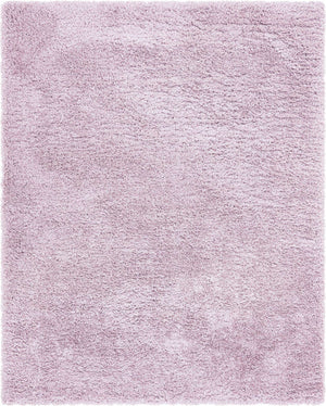 Lavender 8' x 10' Infinity Shag Rectangle Area Rug Thick Soft Touch Fluffy & Plush Shaggy Pile 100% Polypropylene With Jute Backing Solid Color Minimalist Carpet for Sale at Rug Engine
