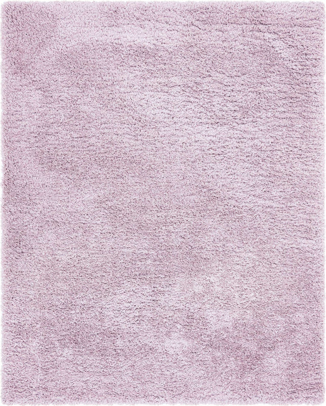 Lavender 8' x 10' Infinity Shag Rectangle Area Rug Thick Soft Touch Fluffy & Plush Shaggy Pile 100% Polypropylene With Jute Backing Solid Color Minimalist Carpet for Sale at Rug Engine