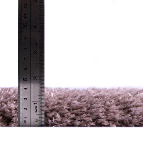 Lavender 8' x 10' Infinity Shag Rectangle Area Rug Thick Soft Touch Fluffy & Plush Shaggy Pile 100% Polypropylene With Jute Backing Solid Color Minimalist Carpet for Sale at Rug Engine