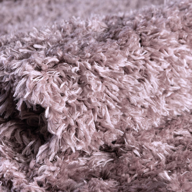 Lavender 8' x 10' Infinity Shag Rectangle Area Rug Thick Soft Touch Fluffy & Plush Shaggy Pile 100% Polypropylene With Jute Backing Solid Color Minimalist Carpet for Sale at Rug Engine