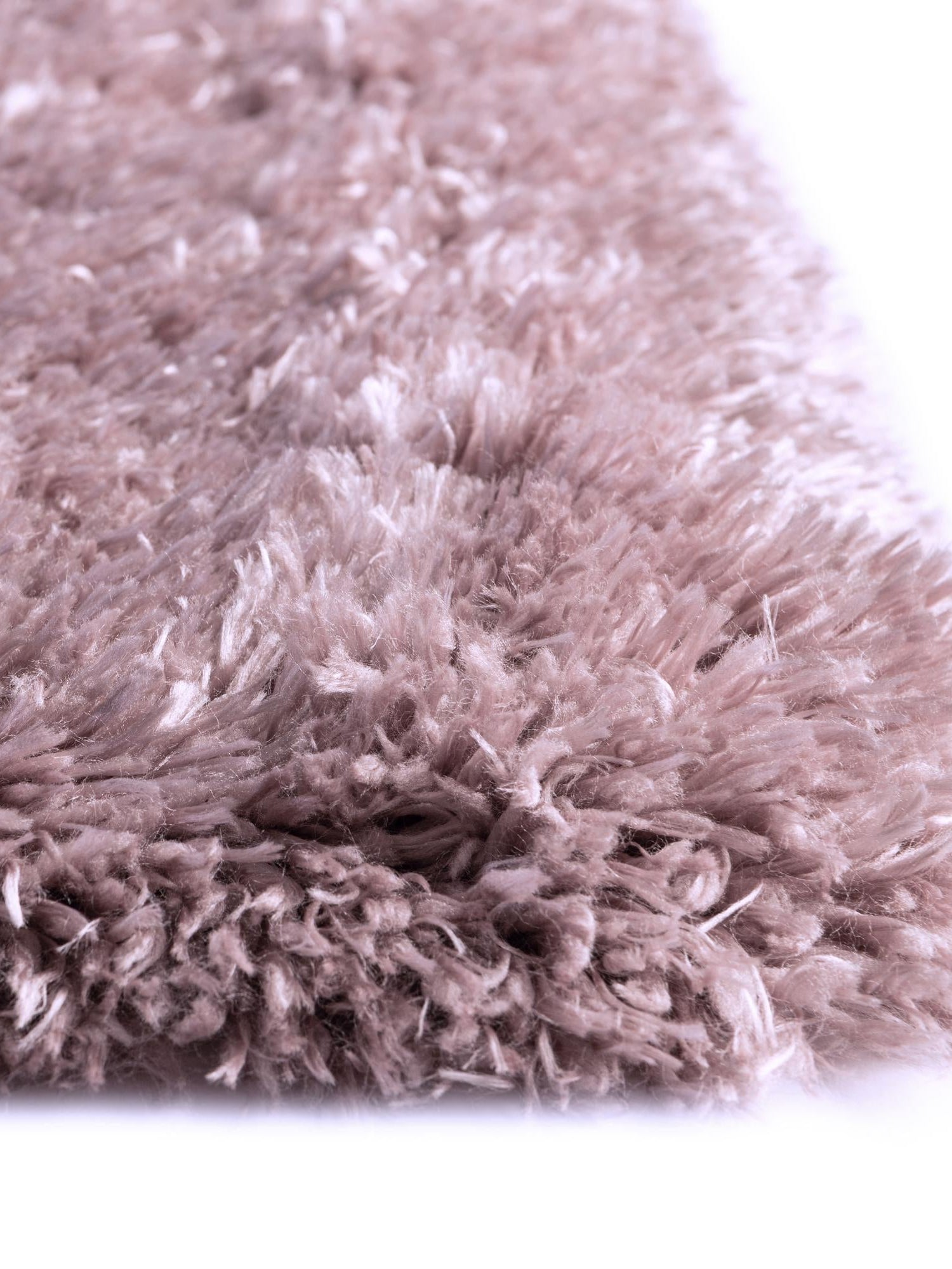 Lavender 8' x 11' Infinity Shag Rectangle Area Rug Thick Soft Touch Fluffy & Plush Shaggy Pile 100% Polypropylene With Jute Backing Solid Color Minimalist Carpet for Sale at Rug Engine