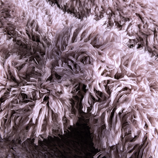 Lavender 9' x 12' Infinity Shag Rectangle Area Rug Thick Soft Touch Fluffy & Plush Shaggy Pile 100% Polypropylene With Jute Backing Solid Color Minimalist Carpet for Sale at Rug Engine