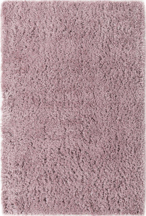 Lavender 5' 1 x 8' Infinity Shag Rectangle Area Rug Thick Soft Touch Fluffy & Plush Shaggy Pile 100% Polypropylene With Jute Backing Solid Color Minimalist Carpet for Sale at Rug Engine