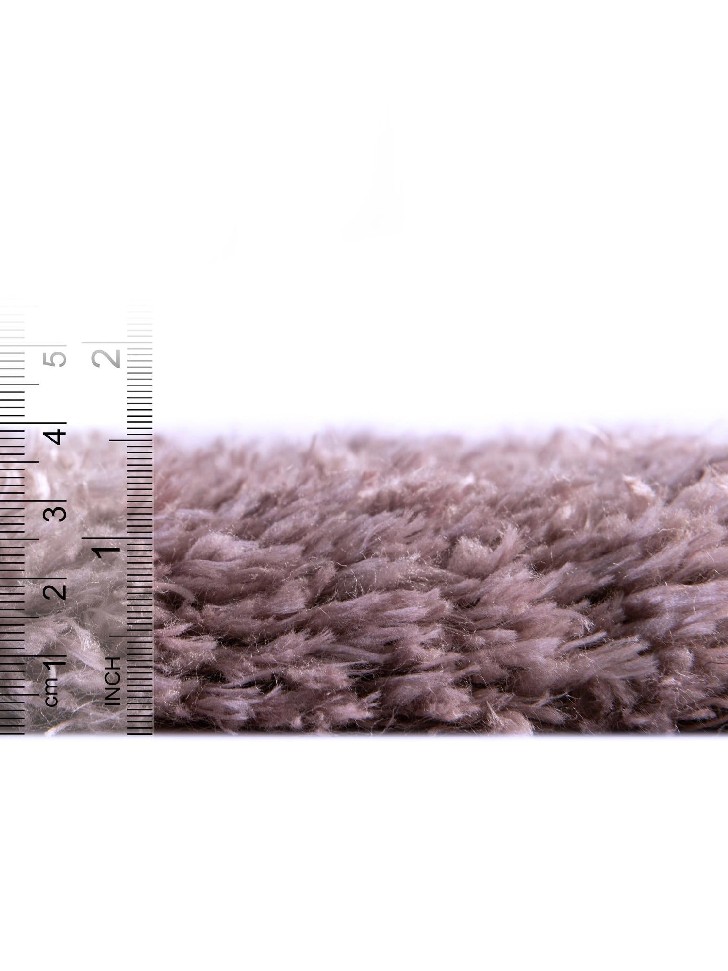 Lavender 6' 7 x 6' 7 Infinity Shag Round Area Rug Thick Soft Touch Fluffy & Plush Shaggy Pile 100% Polypropylene With Jute Backing Solid Color Minimalist Carpet for Sale at Rug Engine