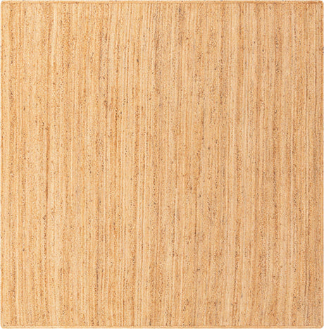 Natural 10' x 10' Braided Jute Square Rug