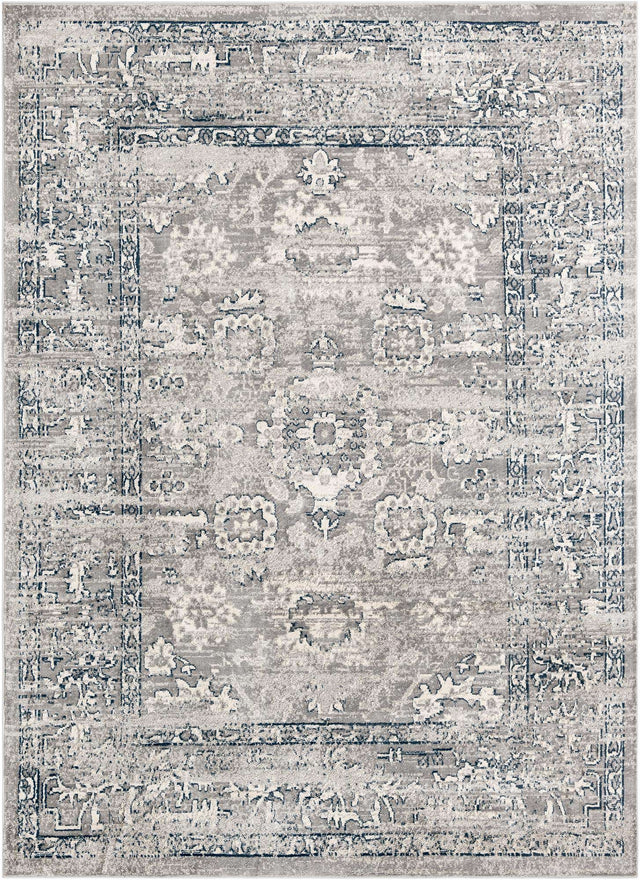 Gray 9' x 12' Sumter Rectangle Area Rug Contemporary Durable Easy Clean Carpet for Bedrooms, Living Areas, Dining, Office, Dorms for Sale at Rug Engine
