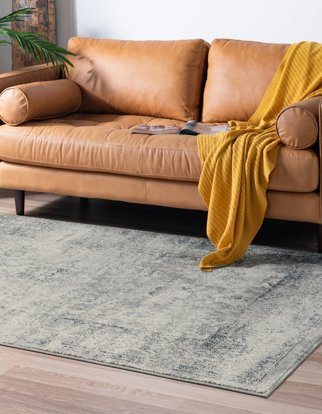 Gray 9' x 12' Sumter Rectangle Area Rug Contemporary Durable Easy Clean Carpet for Bedrooms, Living Areas, Dining, Office, Dorms for Sale at Rug Engine