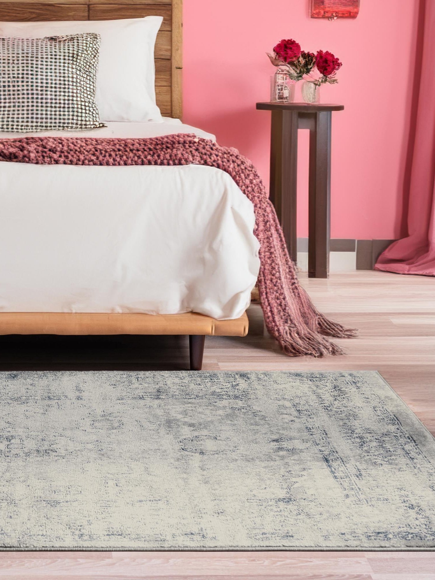 Gray 9' x 12' Sumter Rectangle Area Rug Contemporary Durable Easy Clean Carpet for Bedrooms, Living Areas, Dining, Office, Dorms for Sale at Rug Engine