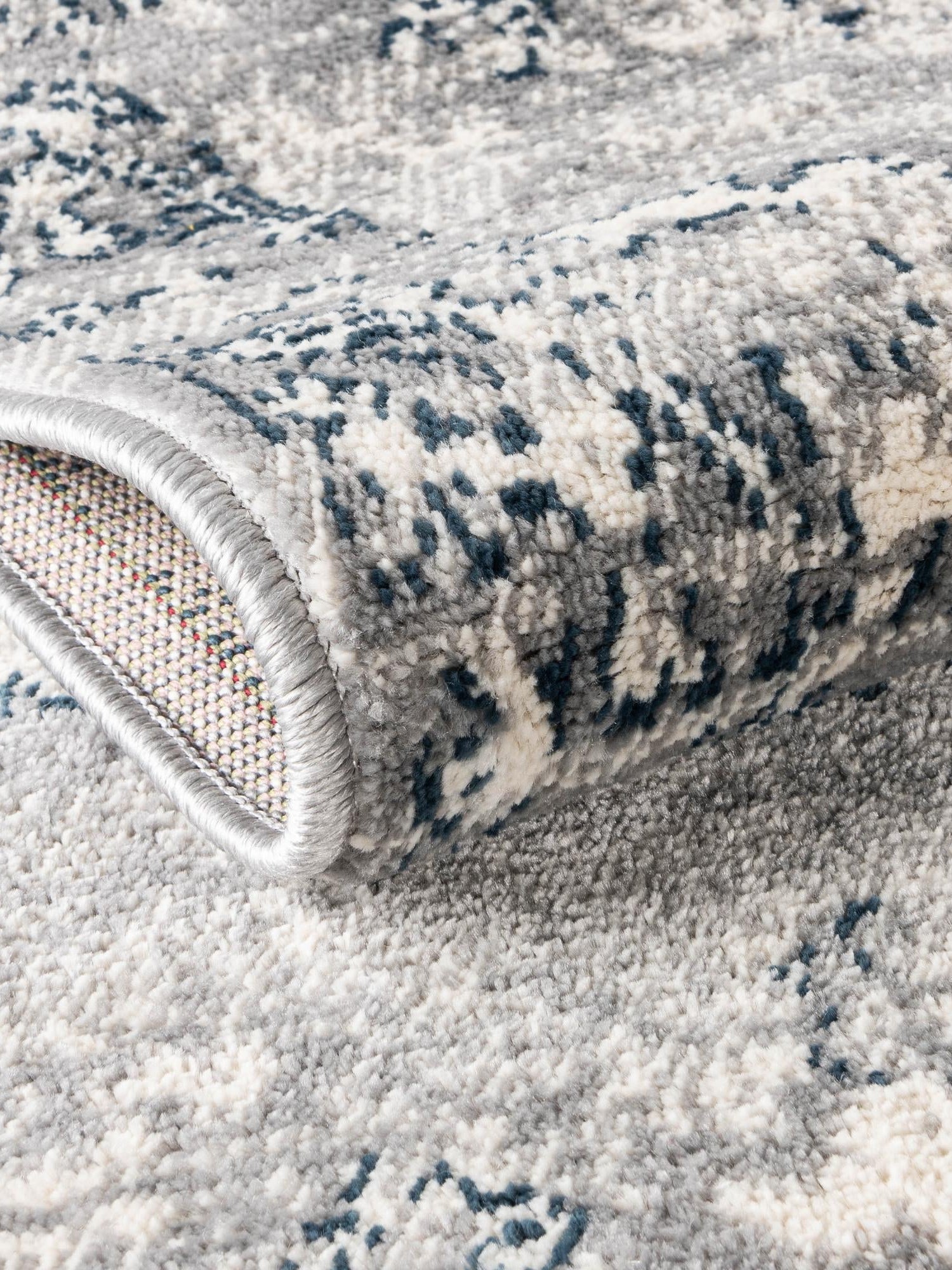 Gray 9' x 12' Sumter Rectangle Area Rug Contemporary Durable Easy Clean Carpet for Bedrooms, Living Areas, Dining, Office, Dorms for Sale at Rug Engine