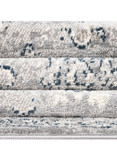 Gray 4' 1 x 6' 1 Sumter Rectangle Area Rug Contemporary Durable Easy Clean Carpet for Bedrooms, Living Areas, Dining, Office, Dorms for Sale at Rug Engine
