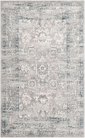 Gray 5' 1 x 8' Sumter Rectangle Area Rug Contemporary Durable Easy Clean Carpet for Bedrooms, Living Areas, Dining, Office, Dorms for Sale at Rug Engine