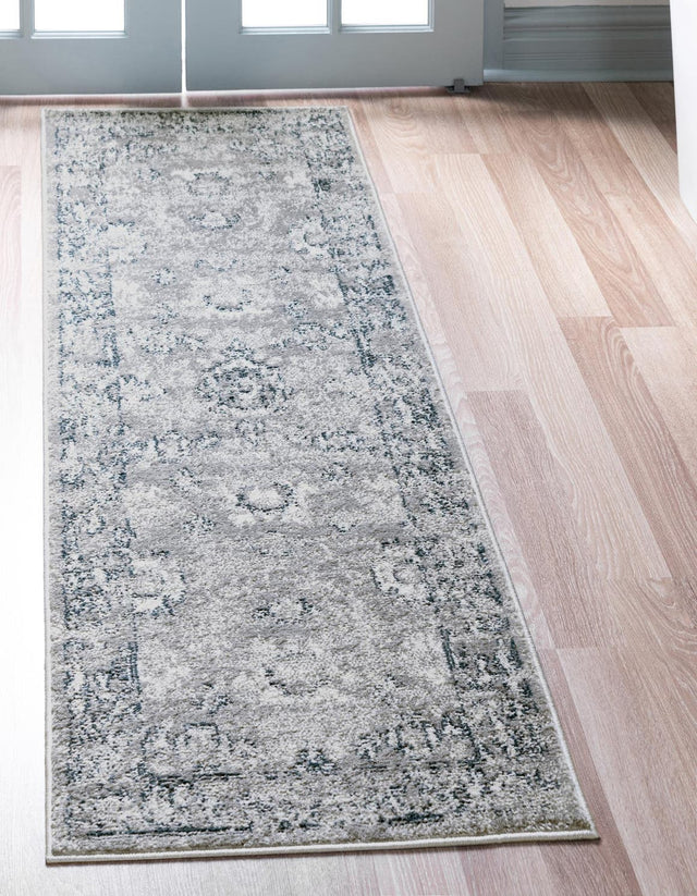 Gray 2' x 6' 1 Sumter Runner Area Rug Contemporary Durable Easy Clean Carpet for Bedrooms, Living Areas, Dining, Office, Dorms for Sale at Rug Engine