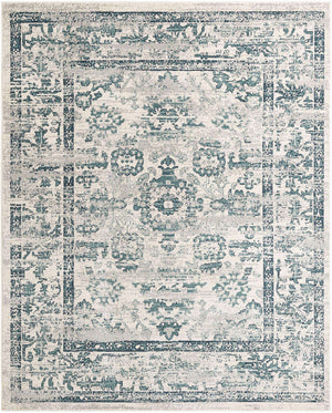 Ivory 8' x 10' Sumter Rectangle Area Rug Contemporary Durable Easy Clean Carpet for Bedrooms, Living Areas, Dining, Office, Dorms for Sale at Rug Engine
