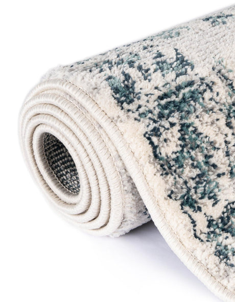 Ivory 5' 1 x 8' Sumter Rectangle Area Rug Contemporary Durable Easy Clean Carpet for Bedrooms, Living Areas, Dining, Office, Dorms for Sale at Rug Engine