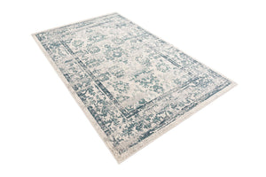 Ivory 5' 1 x 8' Sumter Rectangle Area Rug Contemporary Durable Easy Clean Carpet for Bedrooms, Living Areas, Dining, Office, Dorms for Sale at Rug Engine