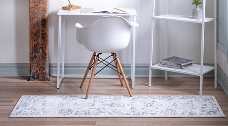 Ivory 2' x 6' 1 Sumter Runner Area Rug Contemporary Durable Easy Clean Carpet for Bedrooms, Living Areas, Dining, Office, Dorms for Sale at Rug Engine