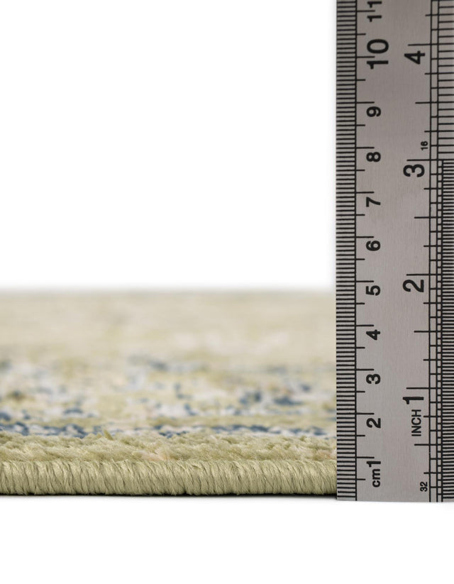 Green 9' x 12' Sumter Rectangle Area Rug Contemporary Durable Easy Clean Carpet for Bedrooms, Living Areas, Dining, Office, Dorms for Sale at Rug Engine