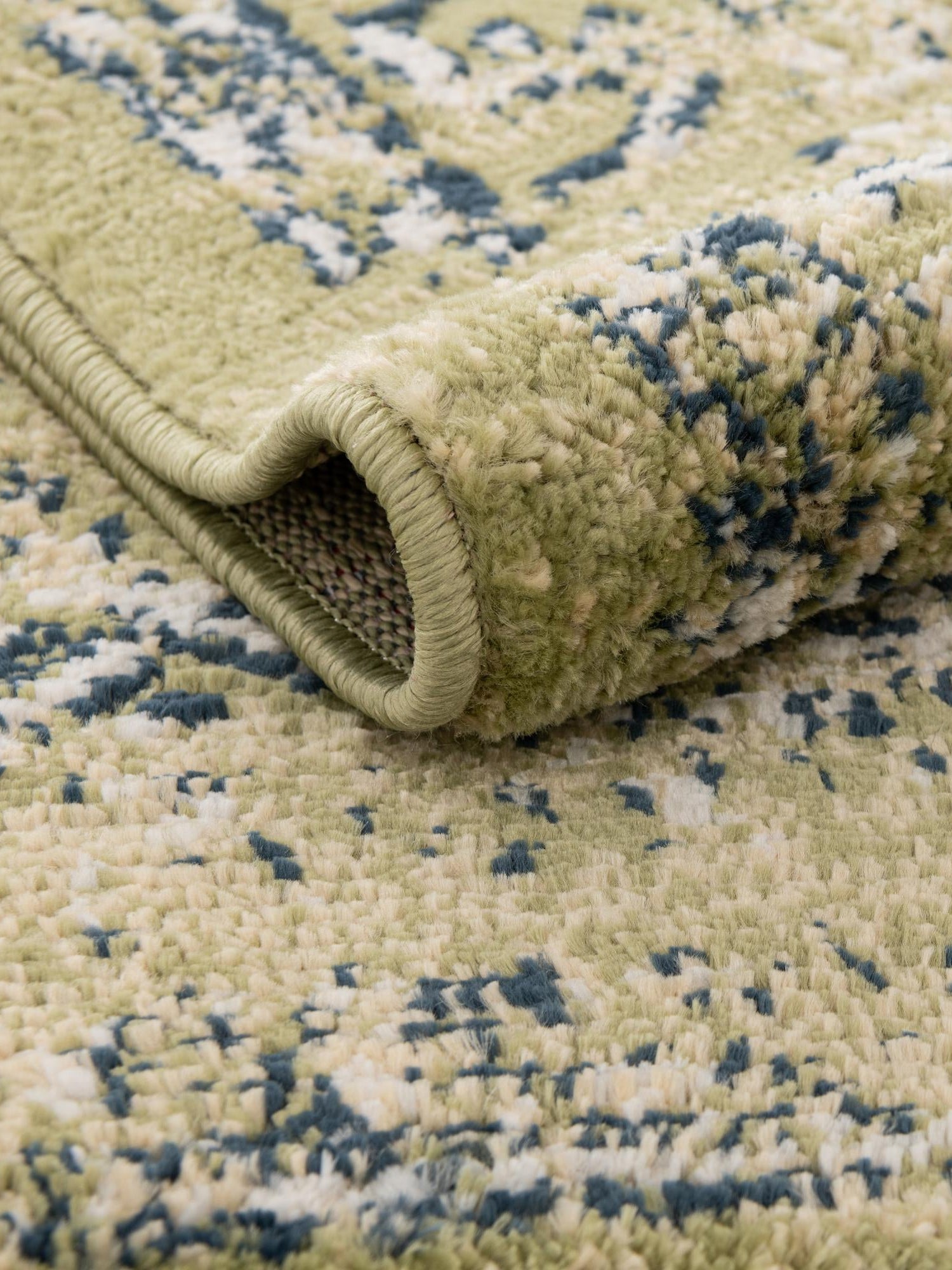 Green 4' 1 x 6' 1 Sumter Rectangle Area Rug Contemporary Durable Easy Clean Carpet for Bedrooms, Living Areas, Dining, Office, Dorms for Sale at Rug Engine