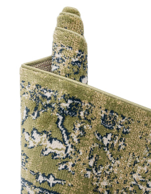 Green 4' 1 x 6' 1 Sumter Rectangle Area Rug Contemporary Durable Easy Clean Carpet for Bedrooms, Living Areas, Dining, Office, Dorms for Sale at Rug Engine