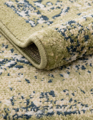 Green 2' 7 x 10' Sumter Runner Area Rug Contemporary Durable Easy Clean Carpet for Bedrooms, Living Areas, Dining, Office, Dorms for Sale at Rug Engine