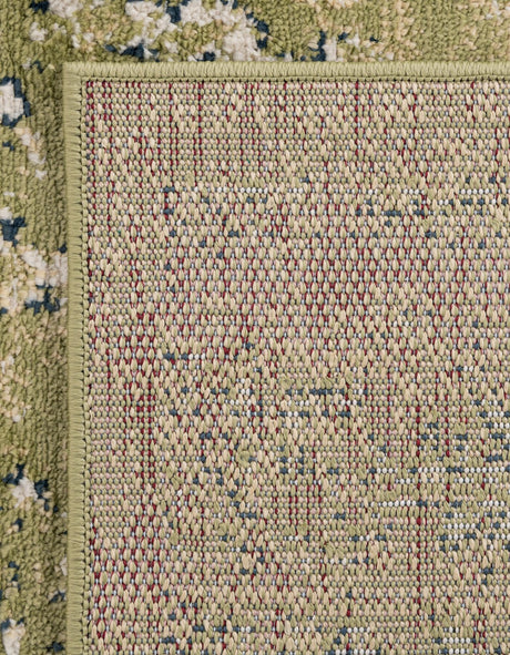 Green 2' 7 x 10' Sumter Runner Area Rug Contemporary Durable Easy Clean Carpet for Bedrooms, Living Areas, Dining, Office, Dorms for Sale at Rug Engine