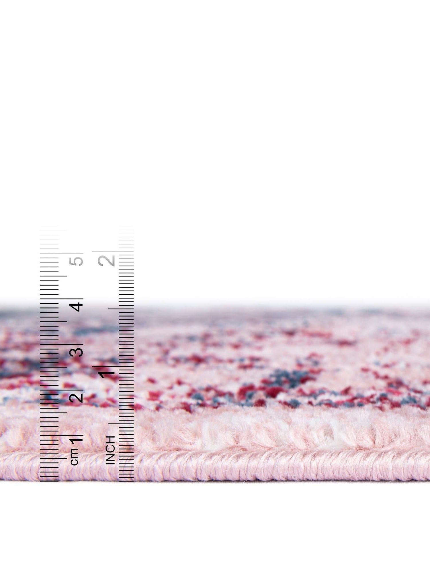 Pink 4' 1 x 6' 1 Sumter Rectangle Area Rug Contemporary Durable Easy Clean Carpet for Bedrooms, Living Areas, Dining, Office, Dorms for Sale at Rug Engine