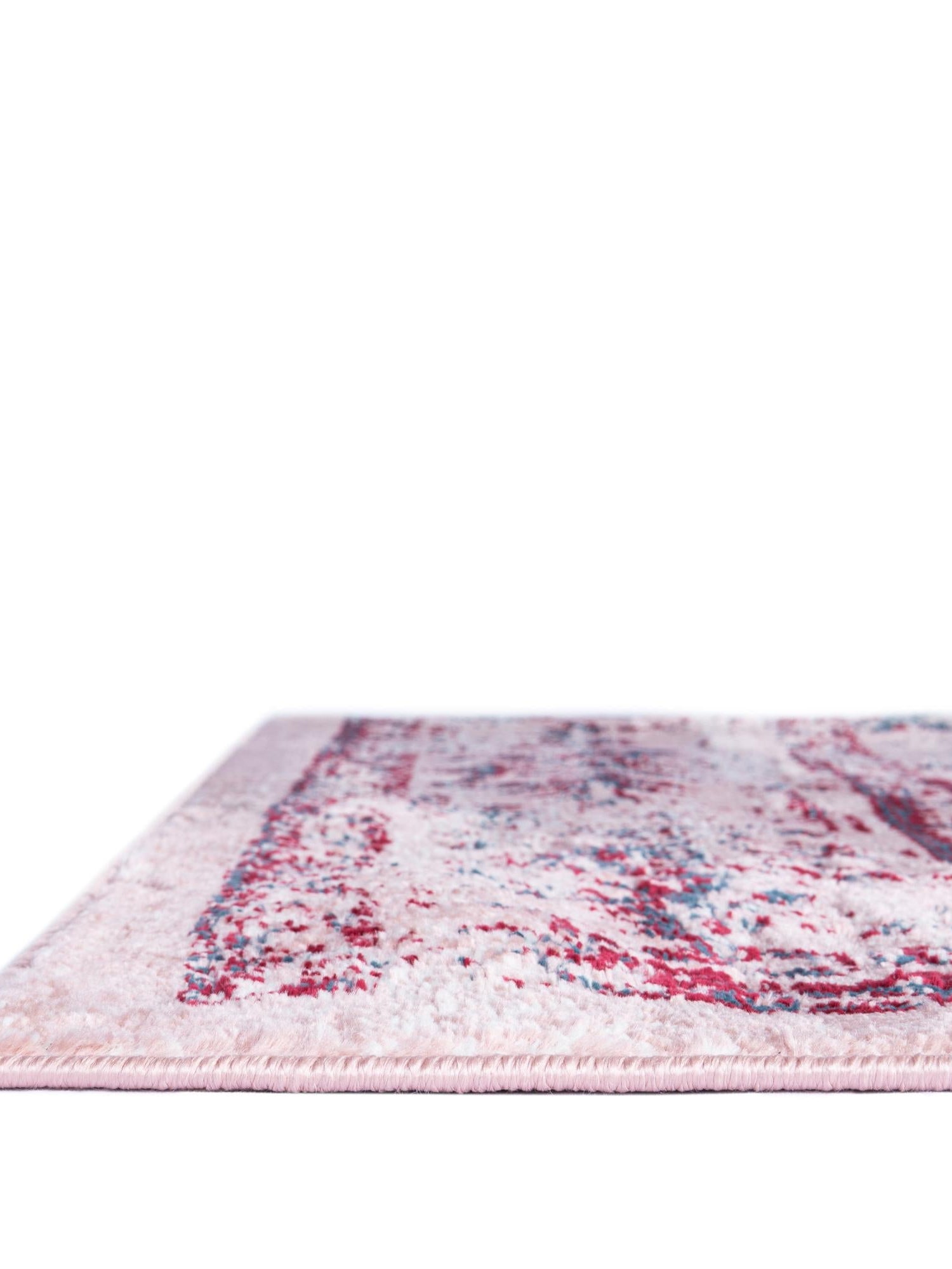 Pink 8' x 10' Sumter Rectangle Area Rug Contemporary Durable Easy Clean Carpet for Bedrooms, Living Areas, Dining, Office, Dorms for Sale at Rug Engine