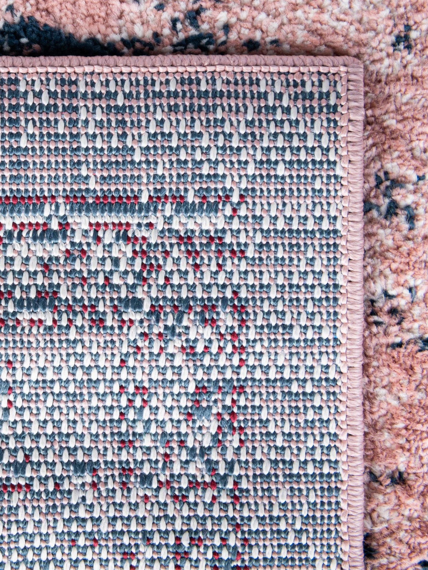 Pink 4' 1 x 6' 1 Sumter Rectangle Area Rug Contemporary Durable Easy Clean Carpet for Bedrooms, Living Areas, Dining, Office, Dorms for Sale at Rug Engine