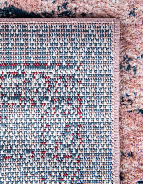 Pink 5' 1 x 8' Sumter Rectangle Area Rug Contemporary Durable Easy Clean Carpet for Bedrooms, Living Areas, Dining, Office, Dorms for Sale at Rug Engine