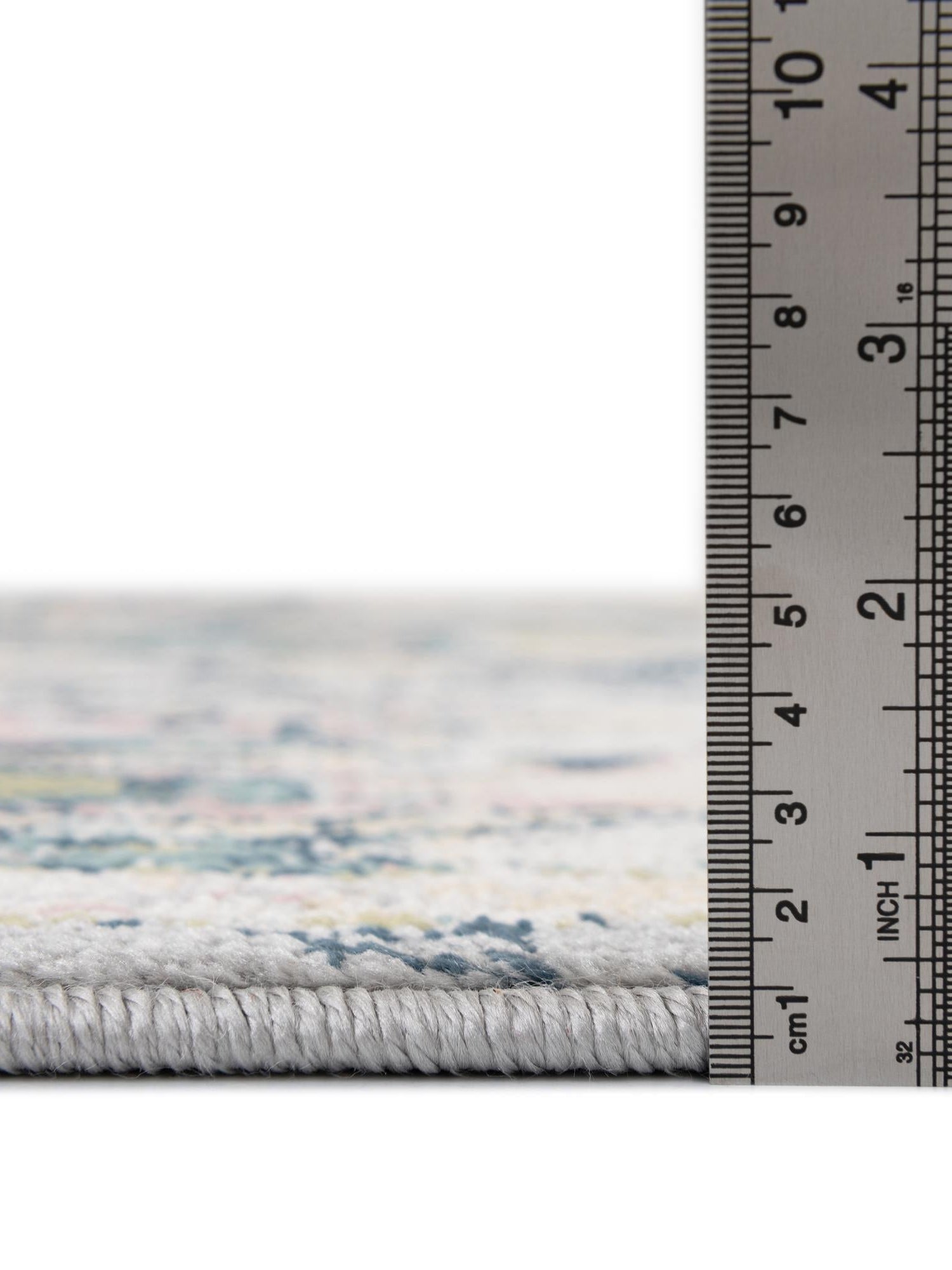 Ivory 5' 1 x 8' Sumter Rectangle Area Rug Contemporary Durable Easy Clean Carpet for Bedrooms, Living Areas, Dining, Office, Dorms for Sale at Rug Engine