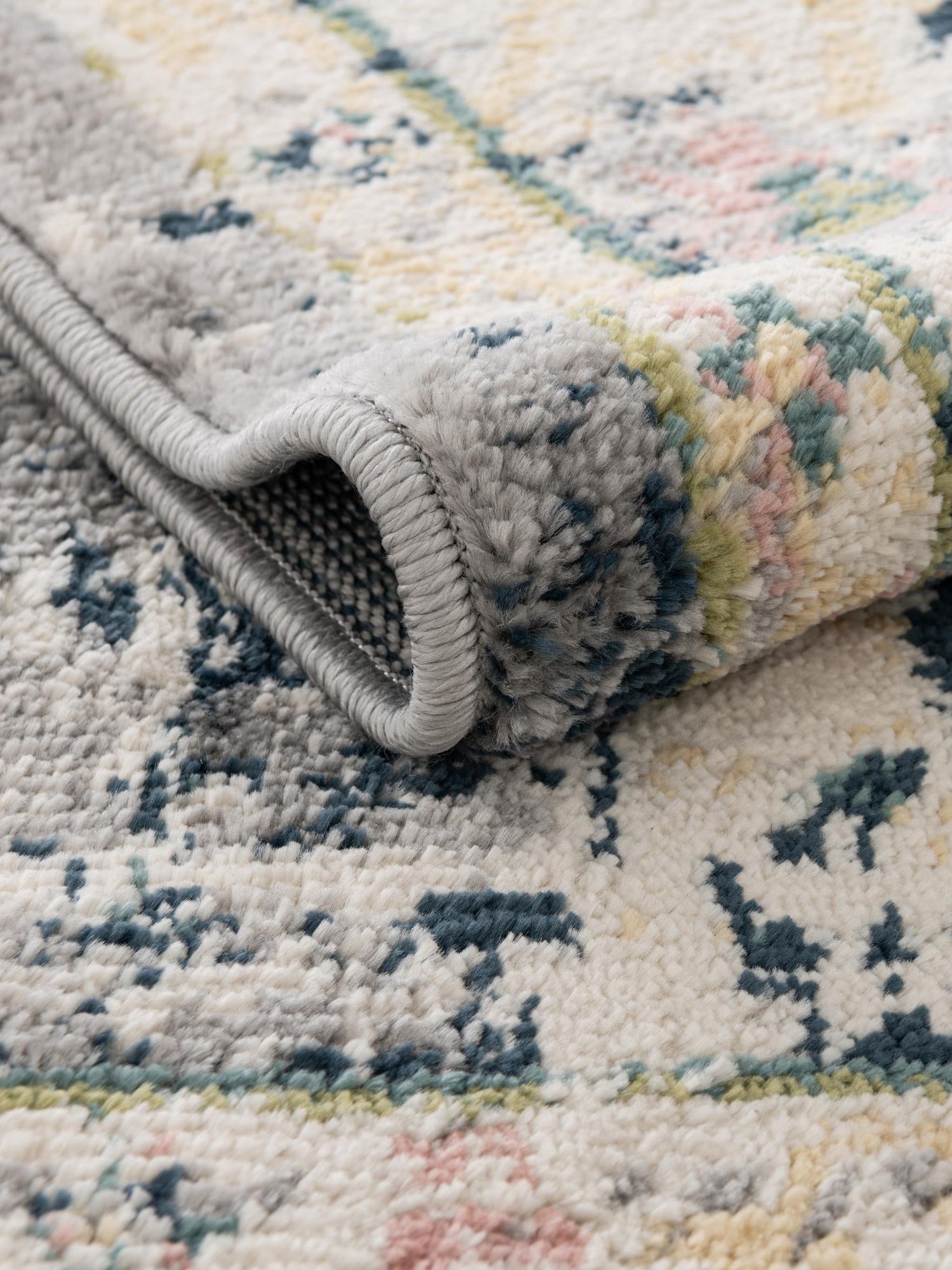 Ivory 5' 1 x 8' Sumter Rectangle Area Rug Contemporary Durable Easy Clean Carpet for Bedrooms, Living Areas, Dining, Office, Dorms for Sale at Rug Engine