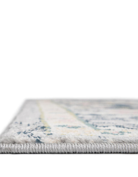 Ivory 4' 1 x 6' 1 Sumter Rectangle Area Rug Contemporary Durable Easy Clean Carpet for Bedrooms, Living Areas, Dining, Office, Dorms for Sale at Rug Engine