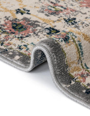Ivory 4' 1 x 6' 1 Sumter Rectangle Area Rug Contemporary Durable Easy Clean Carpet for Bedrooms, Living Areas, Dining, Office, Dorms for Sale at Rug Engine