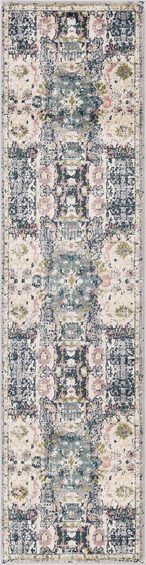 Ivory 2' 7 x 10' Sumter Runner Area Rug Contemporary Durable Easy Clean Carpet for Bedrooms, Living Areas, Dining, Office, Dorms for Sale at Rug Engine