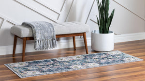 Ivory 2' x 6' 1 Sumter Runner Area Rug Contemporary Durable Easy Clean Carpet for Bedrooms, Living Areas, Dining, Office, Dorms for Sale at Rug Engine