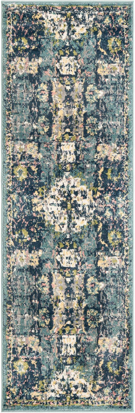 Navy Blue 2' x 6' 1 Sumter Runner Area Rug Contemporary Durable Easy Clean Carpet for Bedrooms, Living Areas, Dining, Office, Dorms for Sale at Rug Engine