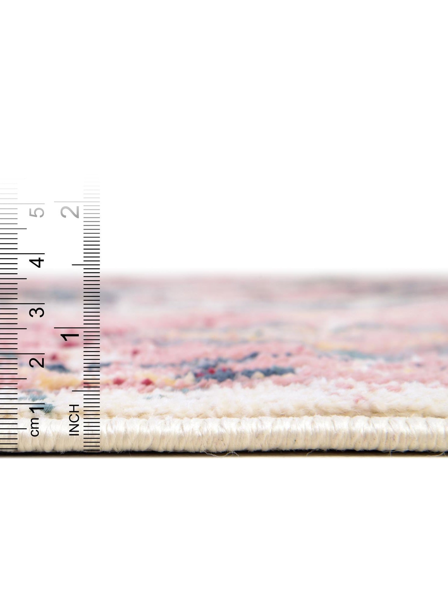 Pink 7' 1 x 7' 1 Sumter Round Area Rug Contemporary Durable Easy Clean Carpet for Bedrooms, Living Areas, Dining, Office, Dorms for Sale at Rug Engine