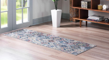 Multicolor 2' x 6' 1 Sumter Runner Area Rug Contemporary Durable Easy Clean Carpet for Bedrooms, Living Areas, Dining, Office, Dorms for Sale at Rug Engine