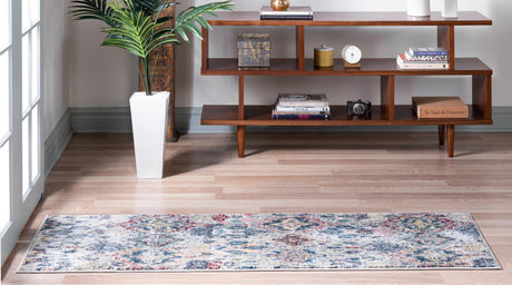 Multicolor 2' x 6' 1 Sumter Runner Area Rug Contemporary Durable Easy Clean Carpet for Bedrooms, Living Areas, Dining, Office, Dorms for Sale at Rug Engine